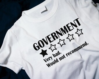 Review Of The Government - Very bad. Would not recommend  Classic T-Shirt