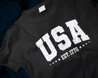 Retro USA Est 1776  Classic T-Shirt