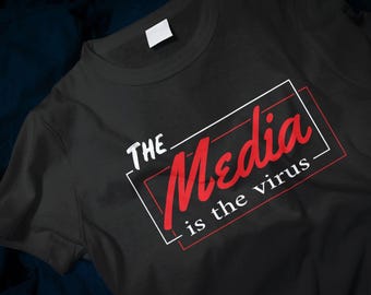 The Media Is The Virus Classic T-Shirt