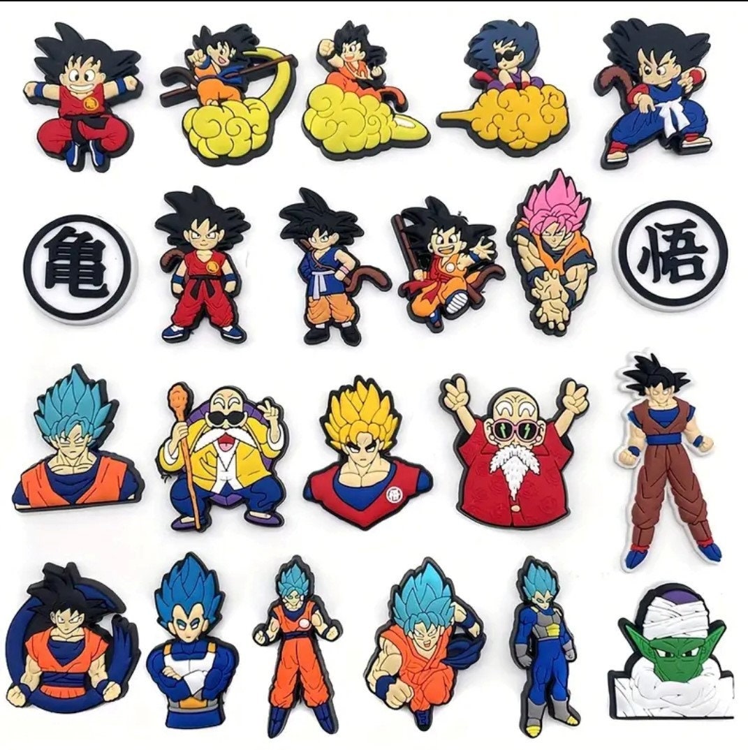 Cartoon Charms Sets Anime Charms for Crocs DBZ Sets of Croc -  Denmark