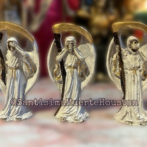 5” Santa Muerte Statues Set of 3