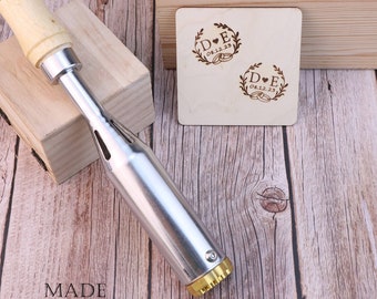 Custom Wood Burning Stamp for Wedding, Electric Brand Iron for Wood, Perfect For Woodworking Tools, Wood Branding Iron for Gift
