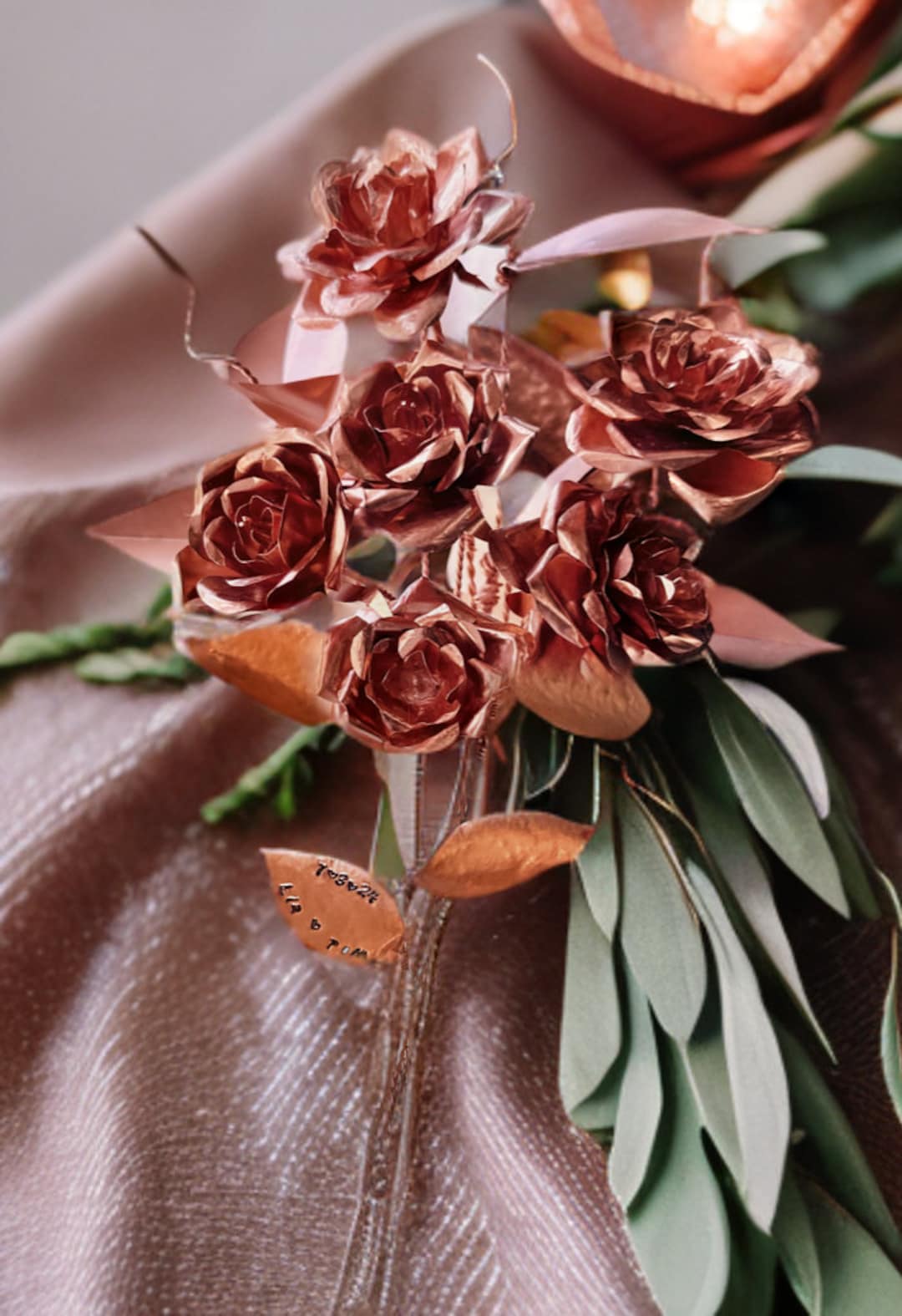 Forever Flower Bouquet Arrangement Wedding Gift Flowers Customizable ...