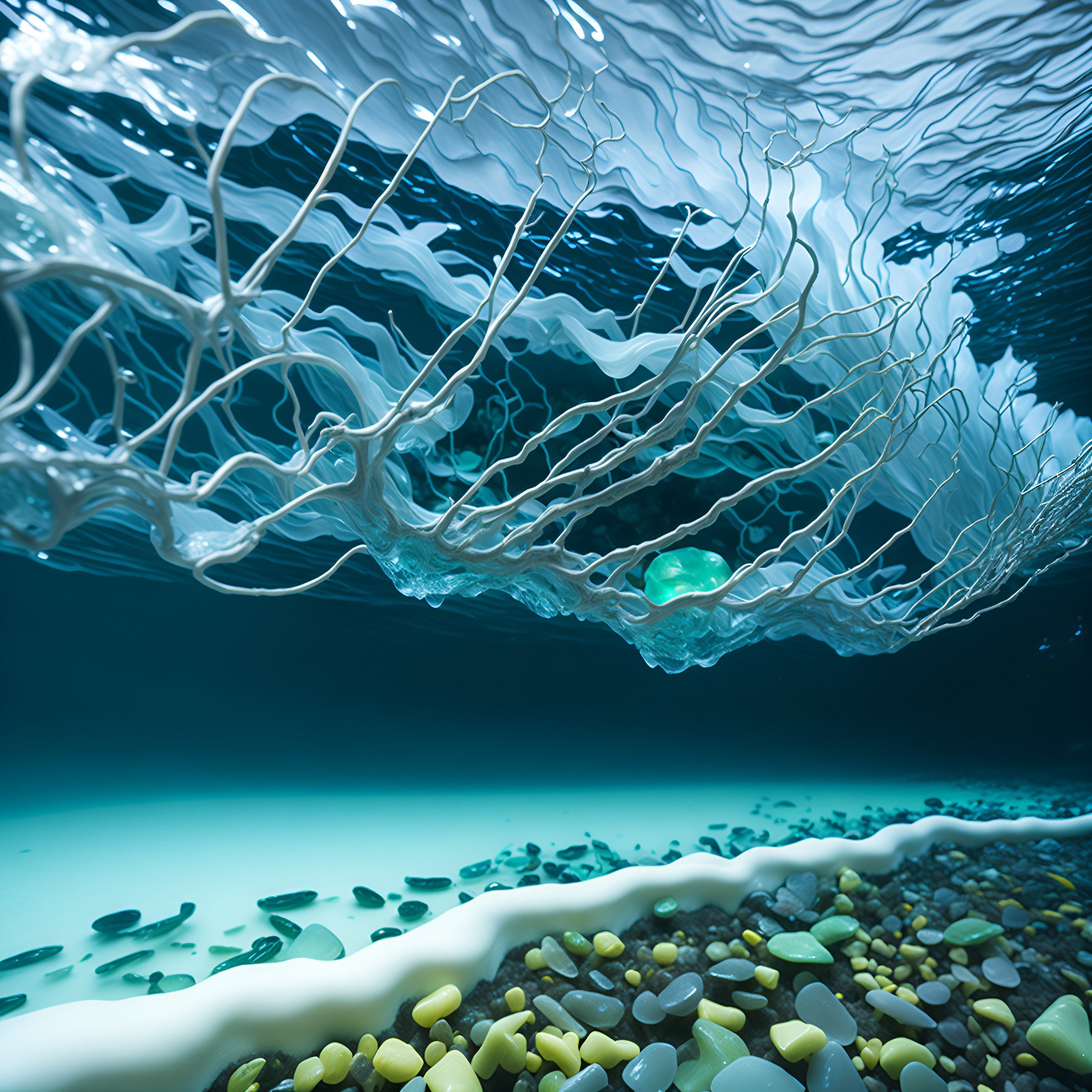 Sea Glass Wall Art Digital Download Under the Sea Pack One 20 Surreal