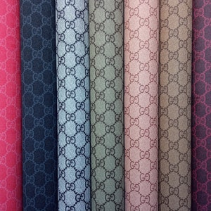 LV Louis Vuitton Designer Classic Thick PVC Artificial Leather
