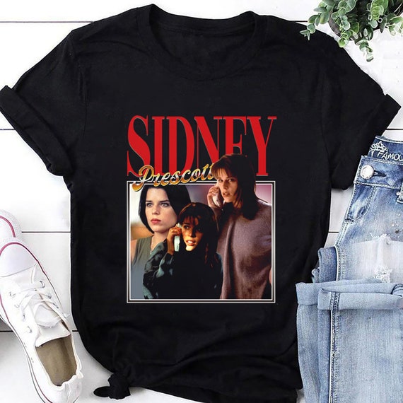 SIDNEY PRESCOTT SCREAM Shirt Neve Campbell Scary Movie Shirt 