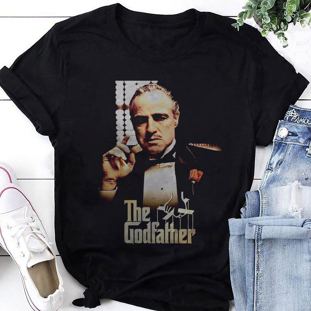 The Godfather Don Corleone Gangster Movie T-shirt, the Godfather Shirt ...