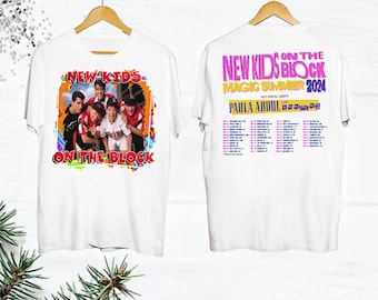 NKOTB The Magic Summer Tour 2024 Shirt, New Kids on the Block Fan Shirt, New Kids on the Block Shirt, NKOTB Concert Shirt, Rock Band NKOTB