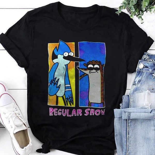 Maglietta Ringer Rossa – Mordecai And The Rigbys – T-shirt Deluxe - Foto 2