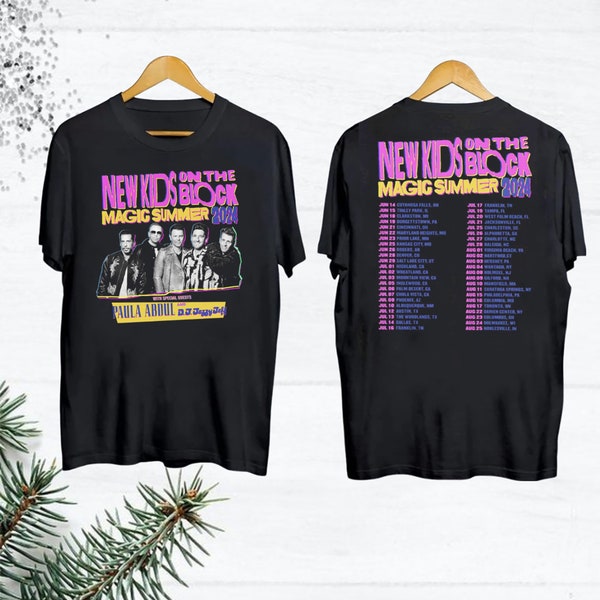 New Kids on the Block The Magic Summer Tour 2024 Shirt, New Kids on the Block Fan Shirt, New Kids on the Block Shirt, NKOTB 2024 Tour Shirt