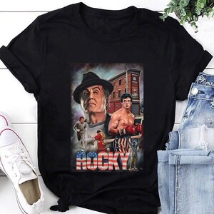 Rocky Rocky 6 camiseta blanca Etsy Mexico