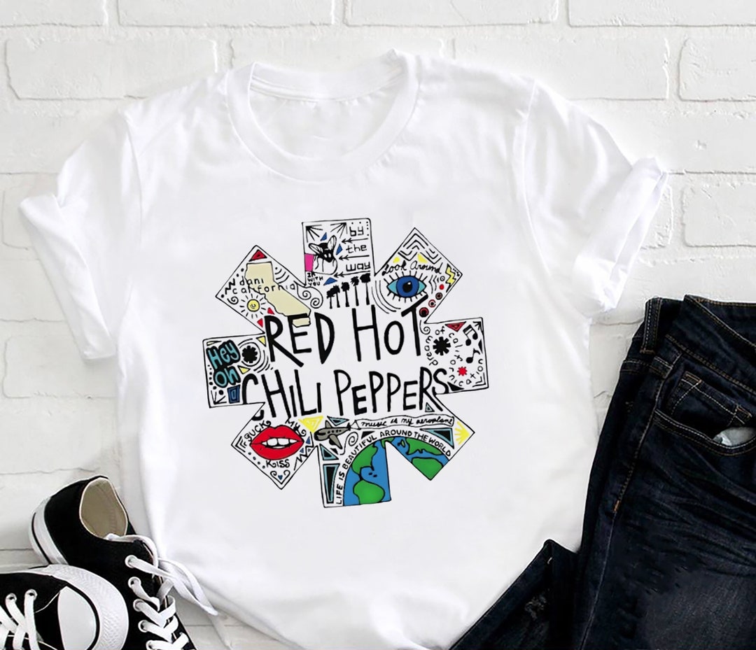 Red Hot Chilli Peppers Graphic T-shirt, 2024 Tour Red Hot Chili