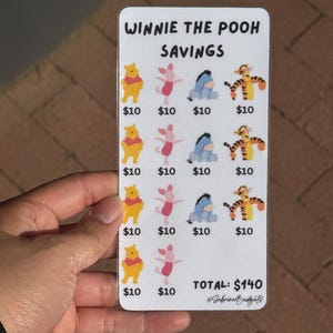 Bear and Friends Savings Challenge