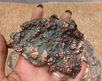 Copper Nugget Specimen - 0.5 lb Raw Copper Rock