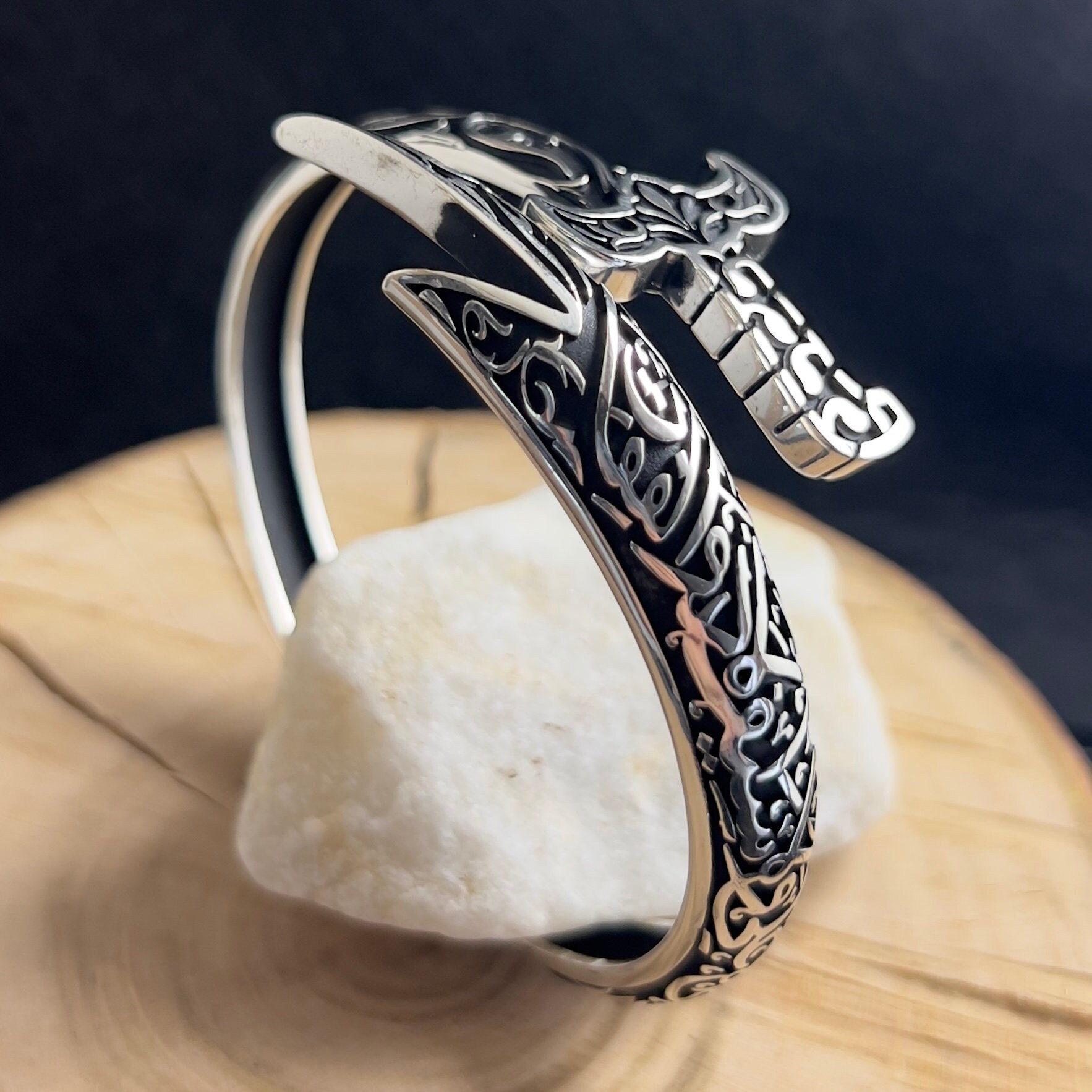 Abbinamento Madre Figlia Fiocco Anelli - Regolabile 925 Argento Sterling Cubic Zirconia Gioielli
