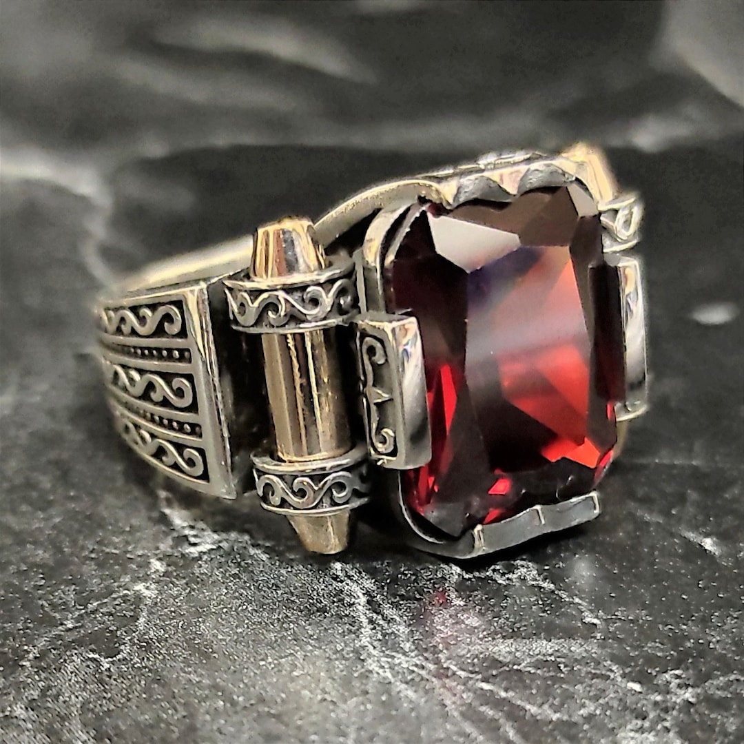 Men Silver Red Stone Ring , Men Handmade Ring , Red Ruby Gemstone Silver Ring , 925K Sterling Silver Men's Jewelry , Gift for Him - Etsy Men Silver Red Stone Ring , Men Handmade Ring , Red Ruby Gemstone Silver Ring , 925K Sterling Silver Men's Jewelry , Gift for Him - Etsy