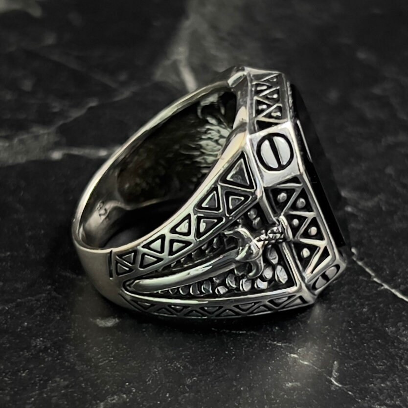 ◆STONEHENgE◆ Polaris Silver Ring SA24A86P Xavier Pietersite Ring in Sterling Silver | Shane Co.