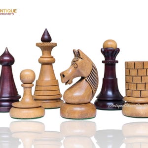 3.9'' Admiral Nakhimov reproduction chess set