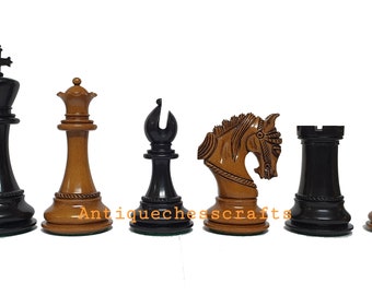 キングス アーサー シリーズ 高級スタントン 木製チェス駒 ボックス