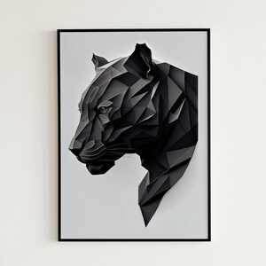 Digital Art | Black Panther Art | Black Panther Poster | Black Panther Wall Art | Wall Art | Wall Decor | Digital Prints