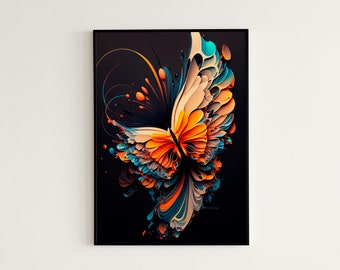 Digital Art | Butterfly Print | Butterfly Wings | Butterfly Wall Art | Butterfly Wall Decor | Digital Prints