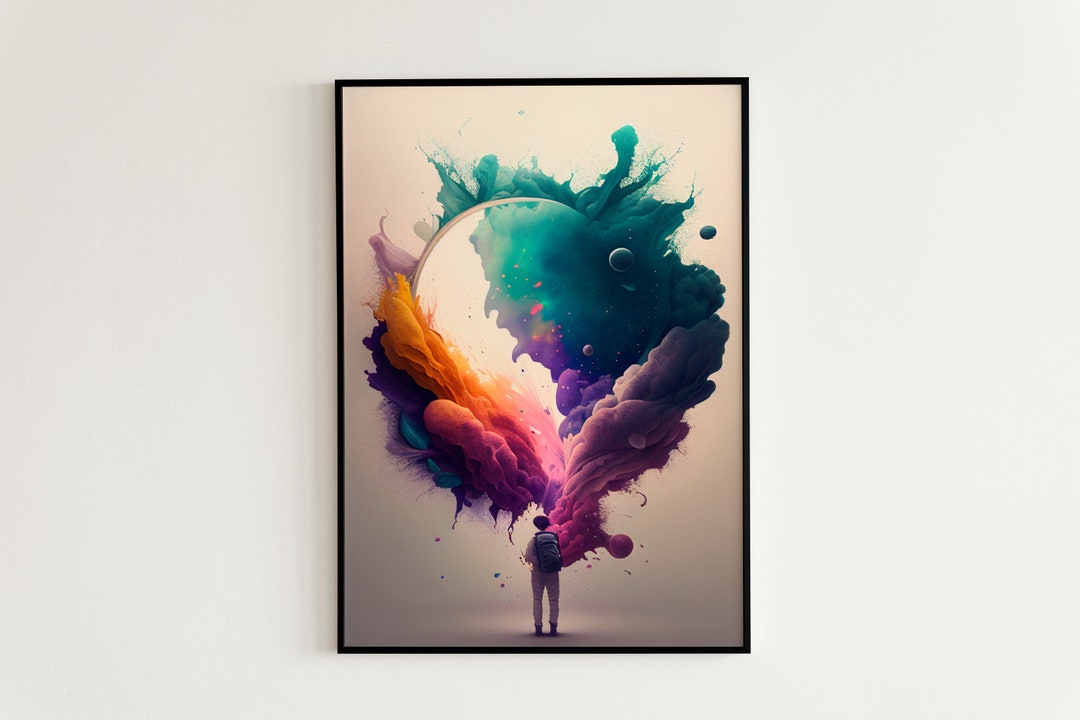 Imagine Abstract Digital Art | Imagine Abstract Art | Wall Art | Wall Decor | Digital ...