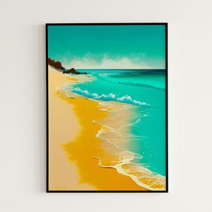 Digital Art | Beach Prints | Beach Art Print | Beach Wall Art | Beach Wall Prints | Wall Decor | Wallart | Beachy Wall Art | Digital Prints