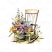 Watercolor Rocking Chair Clipart Bundle (digital Download) - Etsy