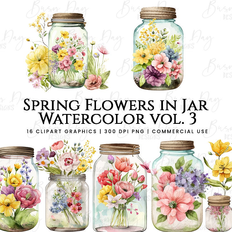 Mason Jar Printable - Etsy