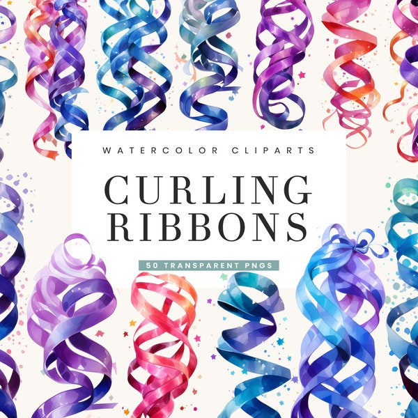 Curly Ribbon - Etsy