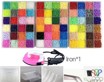 2.6mm Perler beads Set refill bead box Handmade Craft DIY Gift