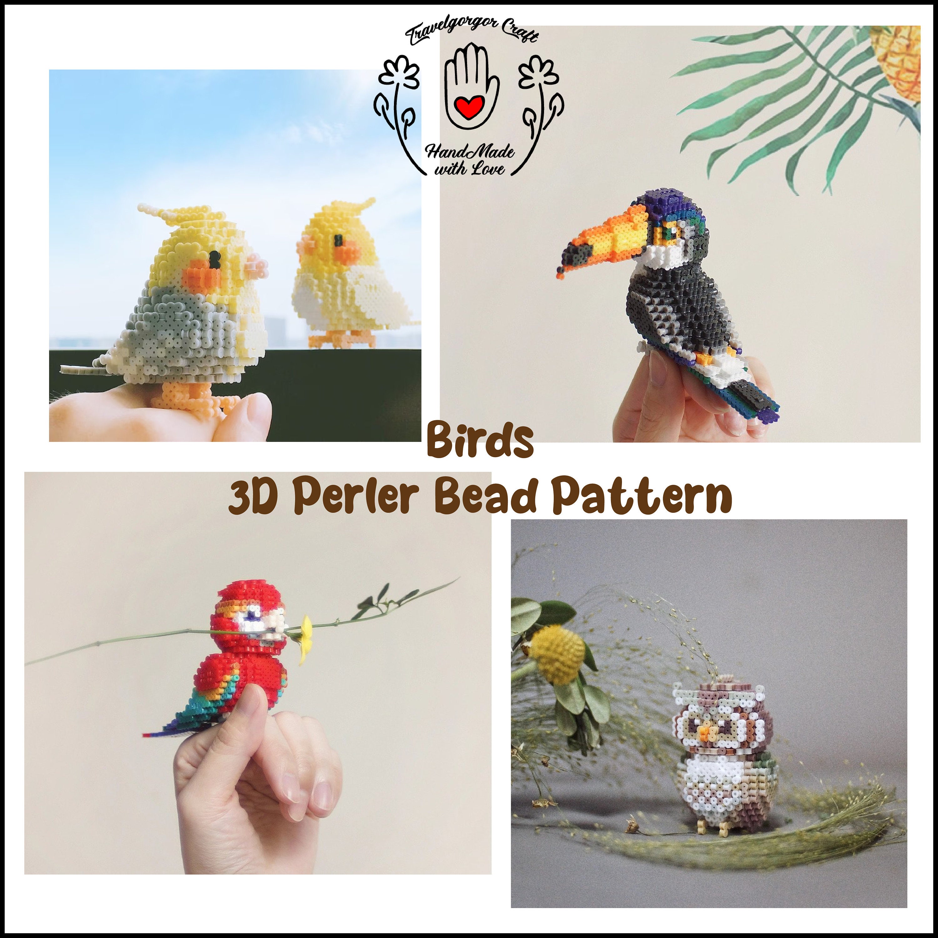 Small Animal Beads For Making Homemade Bird Toys – All Parrot Products