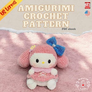 Lovely Bully Melody Amigurumi Crochet Pattern | PDF| English| Instant Digital Download