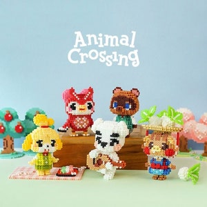 Animal Crossing 3D Perler Patterns Guida inglese Digitale
