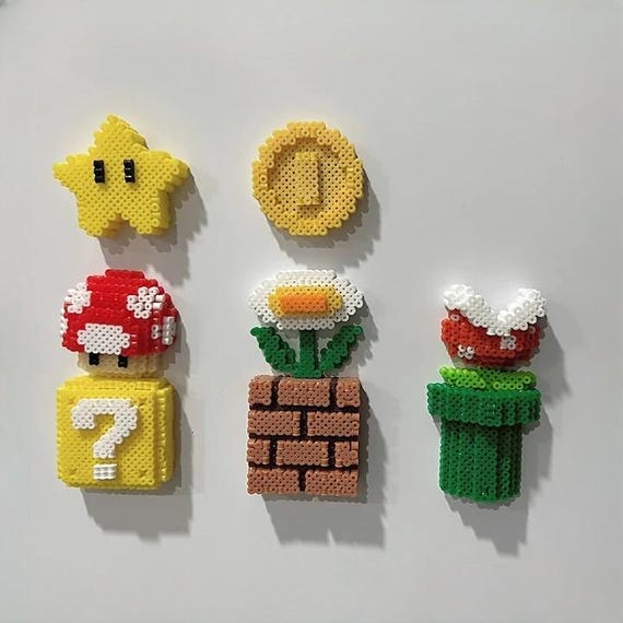 Easy Hama Beads Mario Mario Brothers Super Mario 3d World Perler