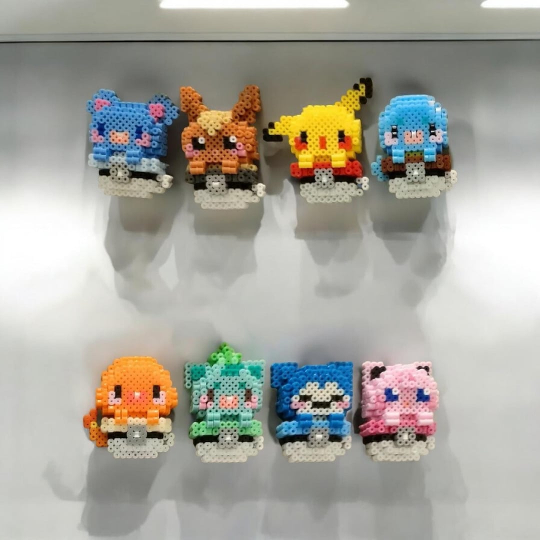 Patterns PokÃ©mon Fuse Beads Perler Bead Pikachu Pattern 2025