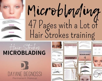 Microblading Hair Strokes Trainning