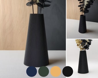 Vase "Gral" - modern/minimalistisch - 22cm groß - ideal für Trockenblumen und als Geschenk 0013