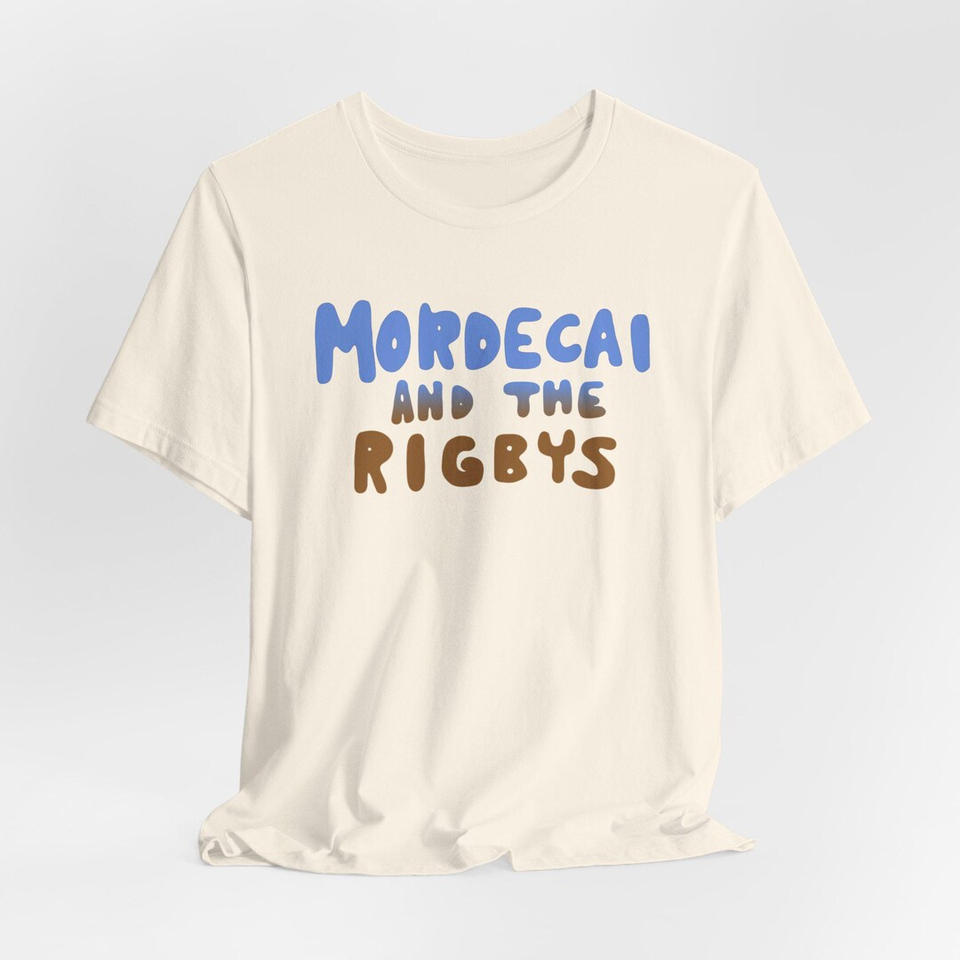 Mordecai and the Rigbys Shirt, Mordecai and the Rigbys Tee - Etsy