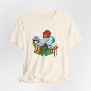 Sleepy Time Bear Shirt, It&#39;s Past My Bedtime T-shirt, Sleepy Bear shirt, Based and Relaxed Shirt - It&#39;s Past My Bedtime Tee