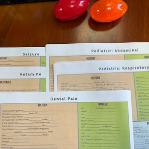 Seizure Charting Template