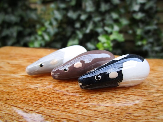 Small Pet Rat Ornament/Figurine/ gift for Rat lover/Pet Rat memorial/Pet Rat gift/ 9 pattern options