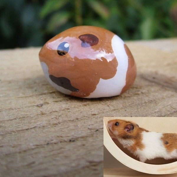 Custom Hamster Ornament/Figurine/ gift for hamster lover/hamster memorial/hamster gift/ hamster remembrance