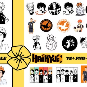 150 Haikyuu Bundle Svg, Cartoon Svg, Shoyo Hinata Svg, Carto - Inspire  Uplift