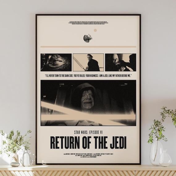 スター・ウォーズ：ジェダイの帰還ポスターのデジタルダウンロード