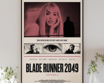 ブレードランナー2049ポスター（デジタルダウンロード）、ミニマルな