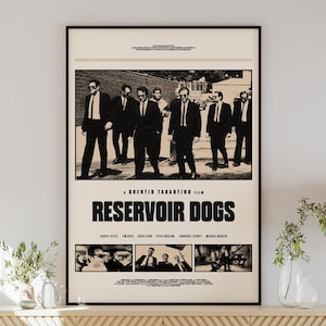 Reservoir dogs poster - Etsy 日本