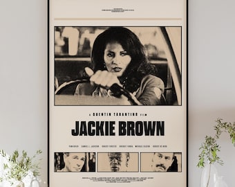 ジャッキー・ブラウンの映画ポスター - Etsy 日本