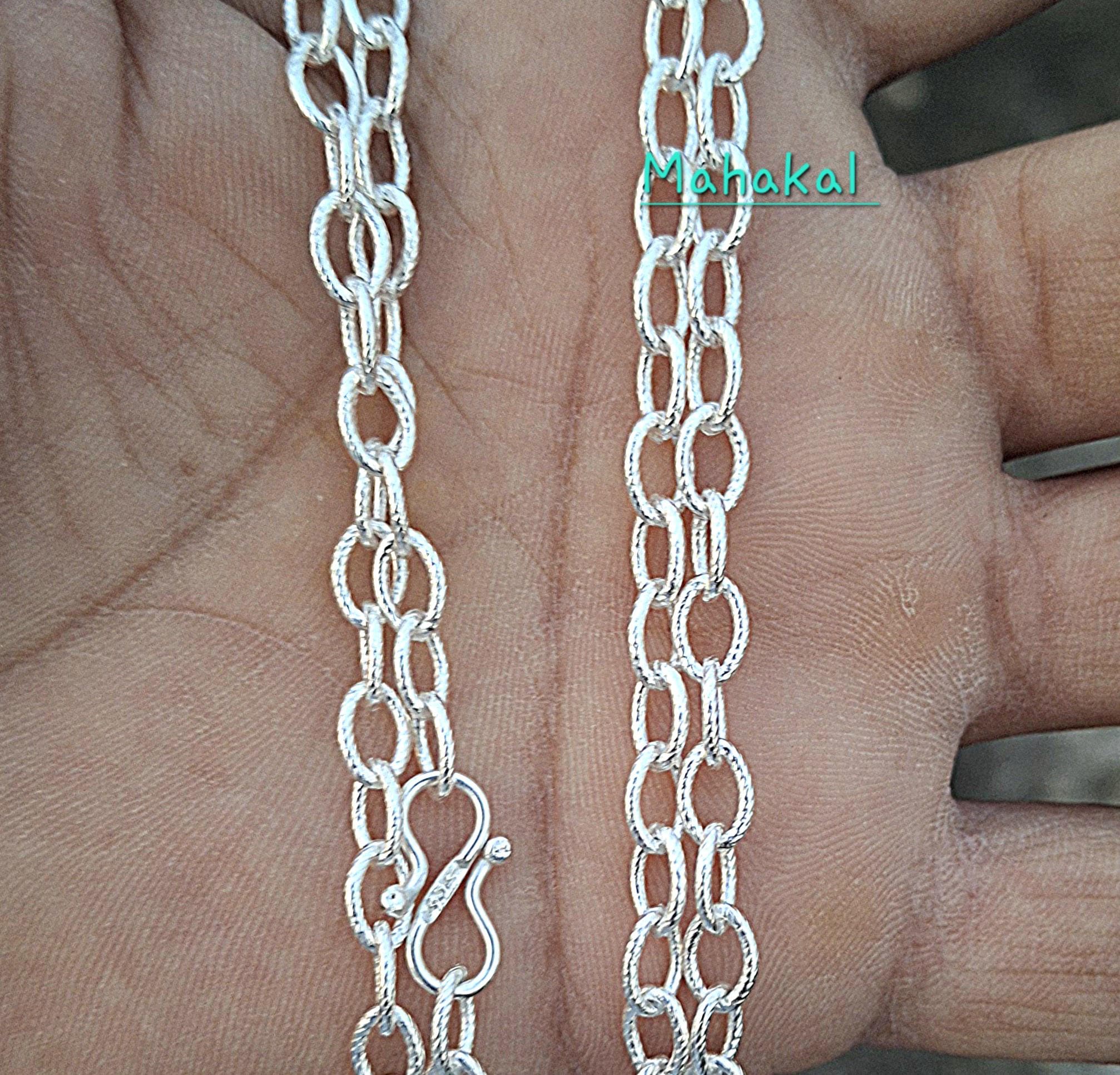 Vintage silver texture necklace - Etsy 日本