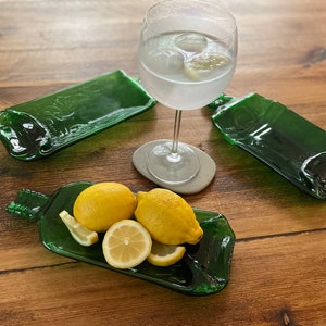 Gin bottle bowl